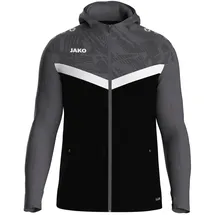 Jako Iconic Trainingsjacke mit Kapuze 801 schwarz/anthrazit M