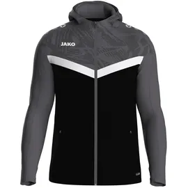 Jako Iconic Trainingsjacke mit Kapuze 801 schwarz/anthrazit M