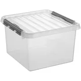 SUNWARE Q-Line Aufbewahrungsbox 40 x 40 x 26 cm 1-tlg. transparent