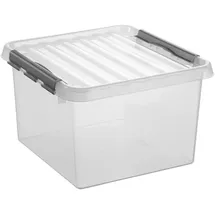 SUNWARE Q-Line Aufbewahrungsbox 40 x 40 x 26 cm 1-tlg. transparent