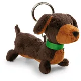NICI 61896 - Dackel Schlüsselanhänger, Plüsch, Länge: 10 cm