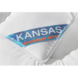 fan Microfaserbettdecke »Kansas« extrawarm Füllung Polyesterfaser 1 Stk. tlg. Bettdecke in 135x200 cm und weiteren Größen, für Sommer oder Winter, weiß