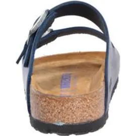 Birkenstock Arizona Weichbettung Nubukleder geölt blau 44