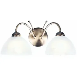 Searchlight 1132-2AB Milanese Wandleuchte 2xE14