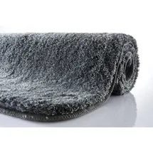 KLEINE WOLKE Badteppich Relax Anthrazit 120 x 70 cm