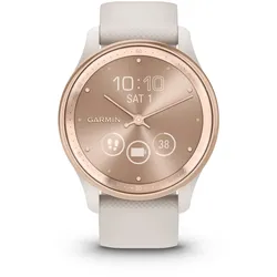 Fitnessuhr GARMIN "VIVOMOVE TREND", beige (creme, perlgold), Smartwatches