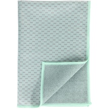 Wenko Geschirrtuch, Miko 2er Set, 2 Handtücher, Polyester, Grau, 40 x 60 cm,