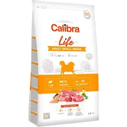 CALIBRA Dog Life Adult Small Breed Lamb 1,5 kg für Hunde kleiner Rassen, Lamm