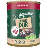 Christopherus Pur Hirsch 800g-Dose