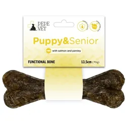 PEPE VET Funktioneller Knochen Puppy&Senior (für Welpen und Senioren) 70g
