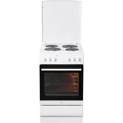 AMICA Platten-Standherd "SHE 11555 W", A (A+++-D), weiß, Herdsets