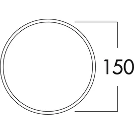 Naber K-Klima-R 150/150 Mauerkasten weiß