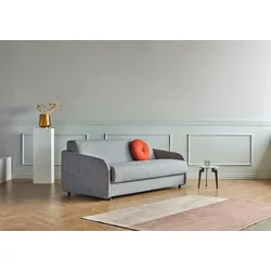 3,5-Sitzer INNOVATION LIVING TM "Eivor, hochwertige Dauerschlaffunktion, bequem und komfortabel", grau, B:179cm H:75cm T:101cm, Sofas, Schlafsofa mit innenliegender Schlafmatratze und schlanken Armlehnen