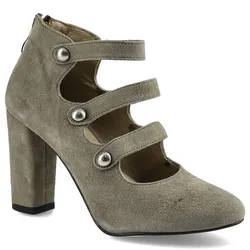 Grüne Stiefeletten Karino Elegante Damenschuhe, 39