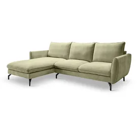 xonox Eckcouch Polyester L-Form 3-Sitzer Grün