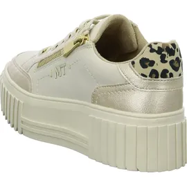 Marco Tozzi Plateau Sneaker Damen 32313138373739 Beige 41 EU - Beige - 41