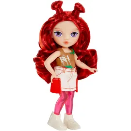 Rainbow High Littles Rainbow Fantasy Fairies 14 cm Puppe - Apple (Rot)