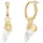 Lulu & Jane Creolen AV129 gelbgold 55,8mm