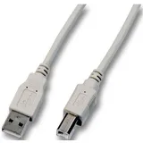 EFB-Elektronik USB-Anschlusskabel A auf B 1,8m gr USB2.0 K5255.1,8