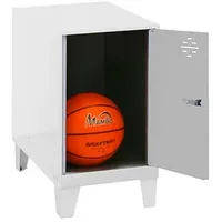 Simonrack Spind SIMONLOCKER DISM weiß, grau 8425437121296, 1 Schließfach