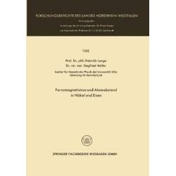 Ferromagnetismus und Atomabstand in Nickel und Eisen als eBook Download von Heinrich Lange