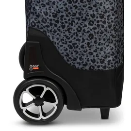 Punta Einkaufstrolley Big Wheel schwarz/grau 40 l
