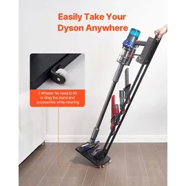 Vevor Staubsaugerständer für Dyson V6 V7 V8 V10 V11 V15 DC30 DC31 DC34 DC35 DC58 DC59 DC62 D74 Schwarz