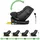 XOMAX Kindersitz 360° drehbar mit Isofix, ECE R129, 0–36 kg, verstellbar, neigbar, atmungsaktiver Bezug, 5-Punkt-Gurt, Top Tether, Autokindersitz für...