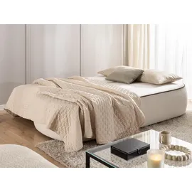 S-Style Kindersofa Vero 210 x 90 x 98 cm Buche/Birke Teilmassiv beige/braun