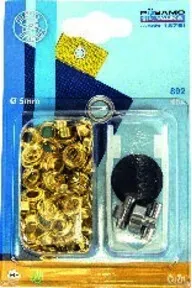 PÖSAMO se MS vernickelt (SB) 5,0mm a 45 Stück