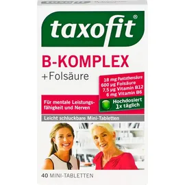 Taxofit B-Komplex Forte + Folsäure Tabletten 40 St.