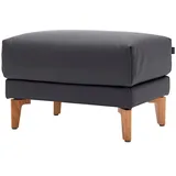 creation by rolf benz Hocker CR.450 Naturleder 63 x 45 x 48 cm Schwarz