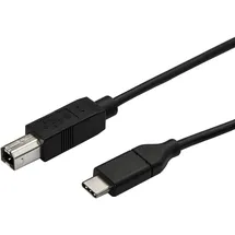 Startech StarTech.com USB-C auf USB-B Druckerkabel - St/St - 0,5m - USB 2.0 - USB C zu USB B Kabel - USB Typ C Druckerkabel