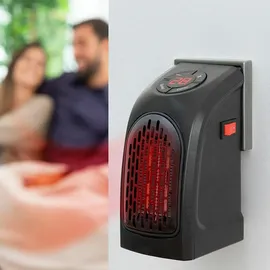 InnovaGoods Heatpod Tragbare Mini-Heizung 0,4 kW Schwarz