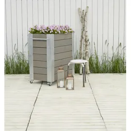 Plus Cubic Blumenkasten 87 x 50 x 95 cm Graubraun