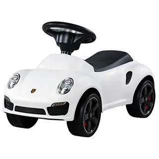 Kinder Porsche 911 Turbo S Rutschauto Rutscher Car Babyauto Weiß