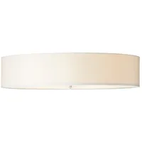 Lightbox Moderne Deckenleuchte im schlichten Design mit Textilschirm, Ø