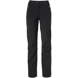Vaude Farley Stretch Capri T-Zip III Hose Damen Schwarz 34