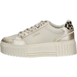 s.Oliver Sneaker Sneaker Leder - Beige 41