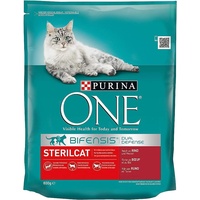 PURINA ONE BIFENSIS STERILCAT Katzenfutter trocken für sterilisierte Katzen, reich an Rind, 8er Pack (8 x 800g)