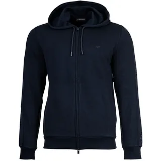 Emporio Armani Basic Terry Reißverschlusspullover - Navy - XL