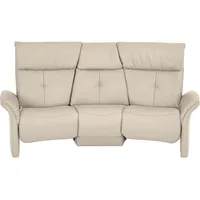 Himolla Komfortklass Trapezsofa Heimkino, Creme, Leder, Echtleder, Longlife-Leder, 208x107x103 cm, Blauer Engel, Goldenes M, Made in Germany, Emas, Lederauswahl, Stoffauswahl, Relaxfunktion, Sitzqualitäten, Rücken echt, Wohnzimmer, Sofas & Couches, Sofas, Heimkino Sofas