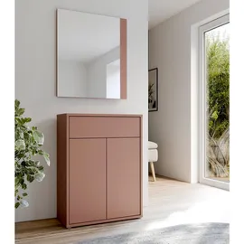 Forte Alice-Springs Garderobenschrank 74,5 x 34,9 x 200 orange