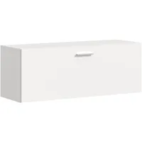 VCM Garderobenschrank Flurschrank Schrank in weiß Melamin, ca. 104x39x36