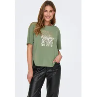 Only ONLFREE LIFE S/S BOTANICAL TOP BOX JRS -