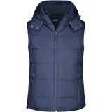 James & Nicholson Damen Steppweste Bodywarmer JN1005 navy L