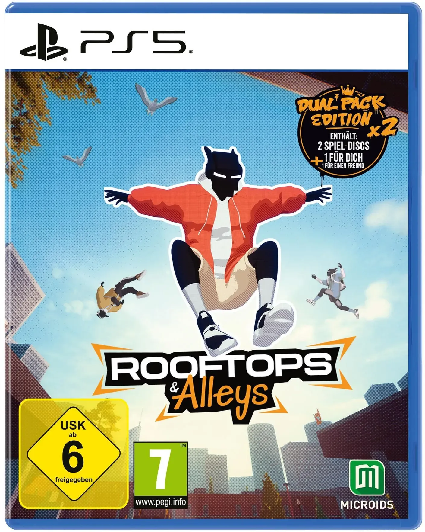 Rooftops & Alleys: The Parkour Game - Dual Pack Edition (PlayStation 5)