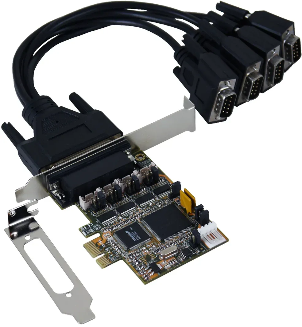 Preisvergleich Produktbild Exsys EX-44384 - Serieller Adapter - PCIe Low-Profile