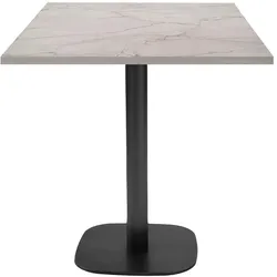 Restootab Tisch Round 70x70cm - Modell Marmor Yule