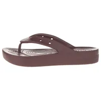 Crocs Zehentrenner in Braun - 36/37